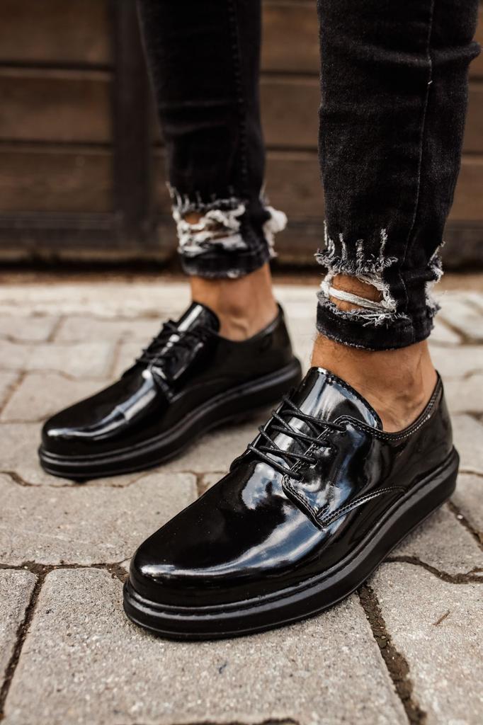 Chekich H Новая коллекция CH003 Pelle Classica Мужская обувь Белый Черный Коричневый Рыжий