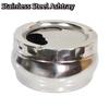 Stainless Steel Ashtray with Windproof Lid Rust Proof Easy to Clean 3 Sizes for Home Outdoor Hiking Travel Use