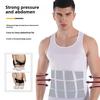 SlimnLift140D Мужское корректирующее белье: Нейлоновый жилет для похудения и коррекции живота