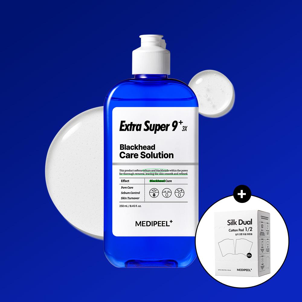 MEDIPEEL Extra Super 9 Plus 3X 250ml - Sebum Control Pore Care, Korean