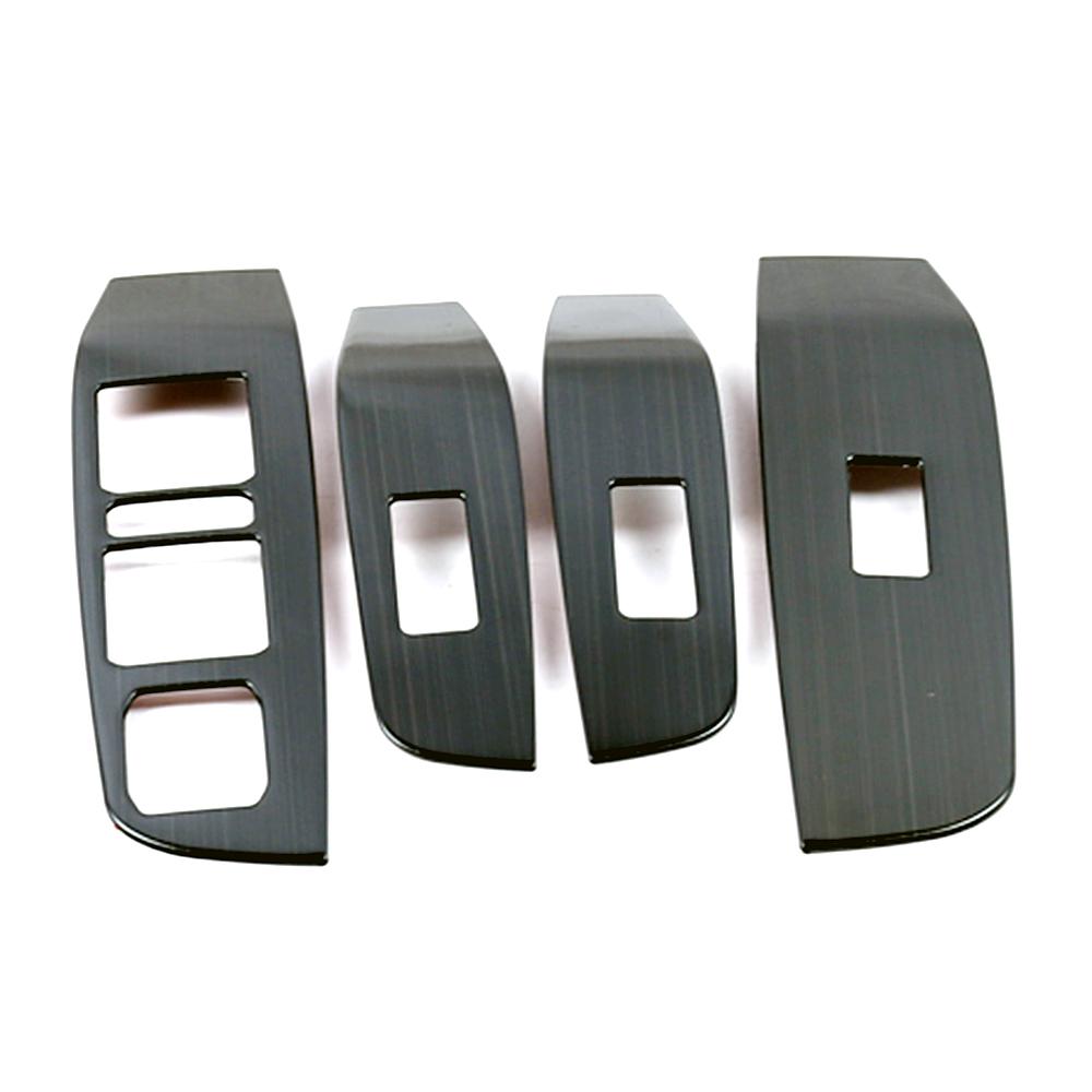 Для Haval F7 F7X 2018-2024 Автоматический переключатель стеклоподъемника Панель Отделка Нержавеющая сталь Декоративные детали интерьера Рама Молдинги Аксессуары