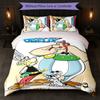 Asterix & Obelix Print 3Pcs Duvet Cover Set 1 Duvet Cover and 2 Pillowcases Soft Bed Linen For Household Bedroom