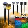 2PCS Solar Outdoor Lights Garden Lamp Solar Powered Waterproof Landscape Path Outdoor for Yard Backyard Lawn Patio Decorative