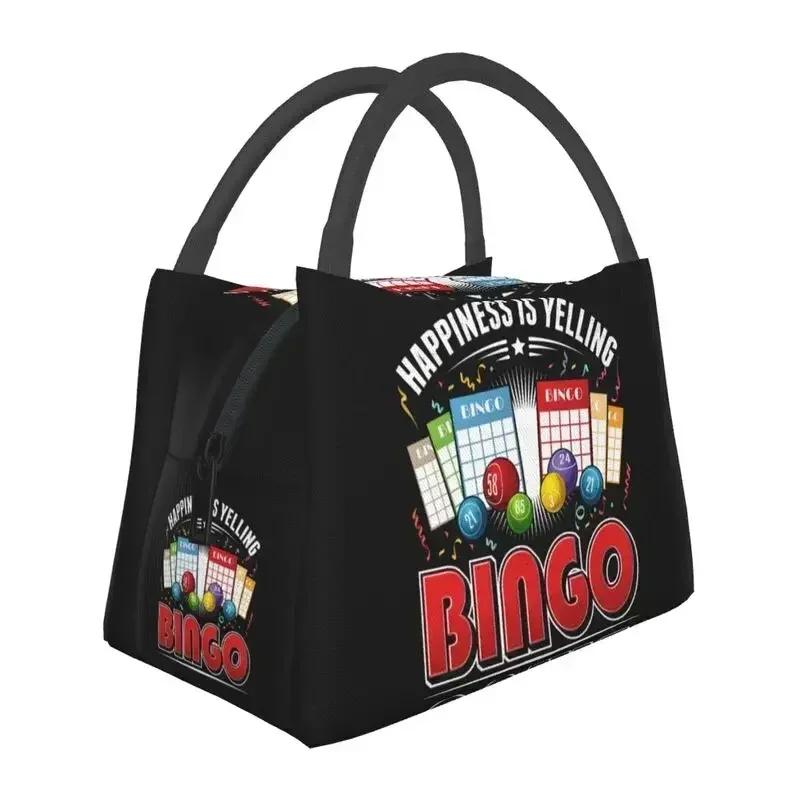 Лучшая игра в бинго для игроков в бинго, многоразовая коробка для обеда для женщин, герметичный охладитель, термоизолированная сумка для обеда, сумка для обеда
