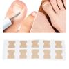 50 шт. Наклейка от вросшего ногтя Сильная адгезия Безопасная Дышащая Простая в использовании Пластырь-корректор для ногтя для коррекции ногтя
