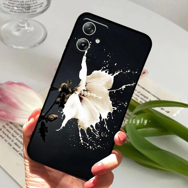 For Moto G55 5G Cases G64 G54 Power Sunset Beach Soft Silicone Matte TPU Phone Cover For Motorola Moto G35 Fundas Capa Cartoon