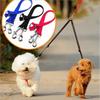 Double Head Leash Double Dog Pet Adjustable Leash Nylon  All Seasons Puppy for Harnesses Leads