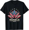 Kamala Harris 2024 Presidential Campaign American Lotus T-Shirt