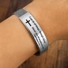 Stainless Steel/PVC Family Friendship Bracelet Adjustable Bible Verse Bracelet  Faith Gifts
