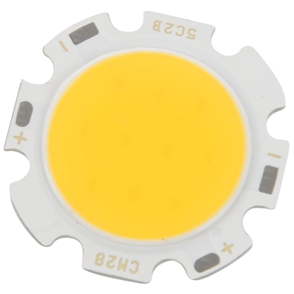 5w Chip Light Round Cob Super Led Light Led Lamp Warm White Dc15-17v-hao