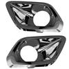 Left Right Fog Lamp Frame Set ABS Chrome High Quality Ultra Bright 261A30853R-261A20031R for Dacia Logan 2017-