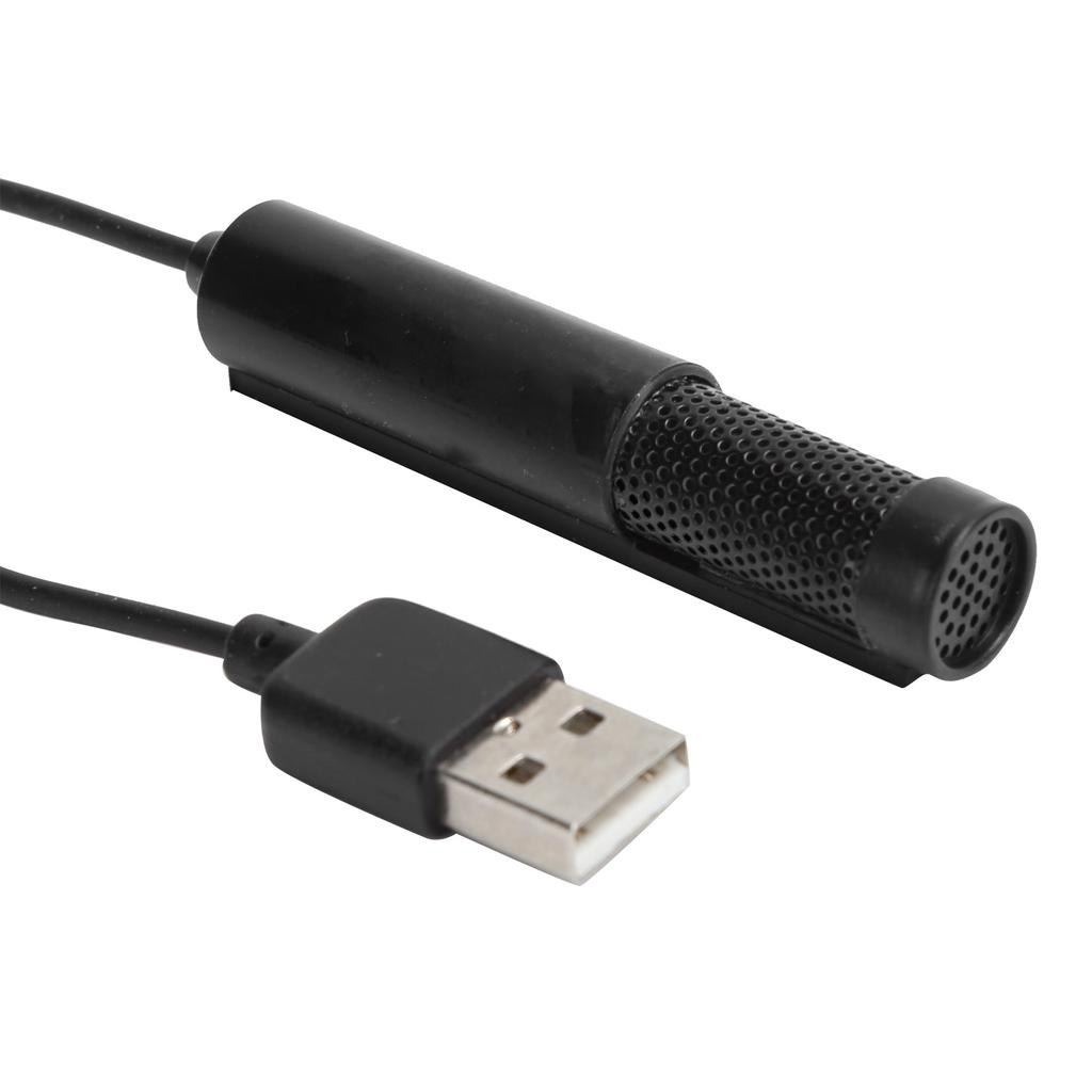 Мини USB микрофон для ПК ноутбука портативный конденсаторный микрофон для WIN7 8 10 OS X MSN SKYPEЧерный
