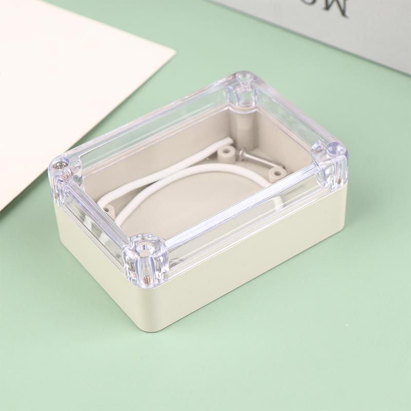 1 шт. Пластиковый водонепроницаемый прозрачный уличный аварийный водонепроницаемый бокс DIY проект Электронный бокс Корпус Модуль безопасности Оболочка