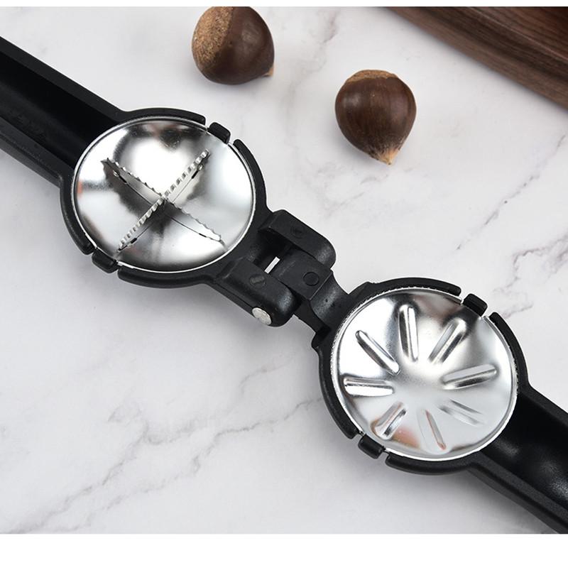 2 в 1 орехоочиститель зажим для каштанов клещи для грецких орехов домашний металлический орехоочиститель резак для орехов инструменты для шелушения кухонные принадлежности