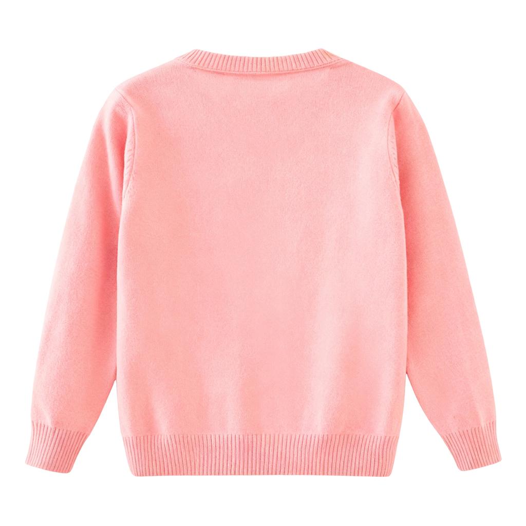 Children's Fashion Casual Cardigan Knitted Long Sleeve Top