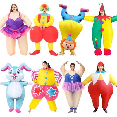 Надувной костюм Санта-Клауса для Хэллоуина и рождественского косплея