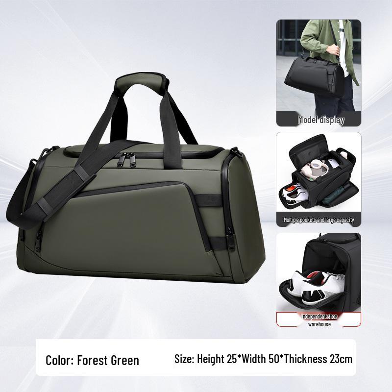 Unisex Crossbody & Gym Bag - Large Capacity, High-end, Lightweight, Casual Fashion Handbag for Travel.