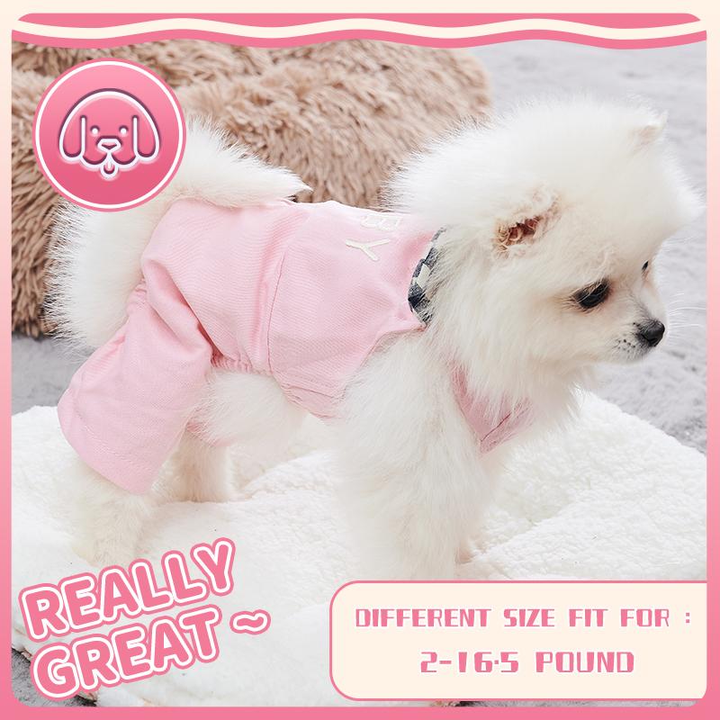 Комбинезон для собак, комбинезон для собак из 100% хлопка, одежда для девочек и мальчиков, одежда для маленьких, средних и больших собак, костюм для домашних животных, пижамы для чихуахуа-йорков