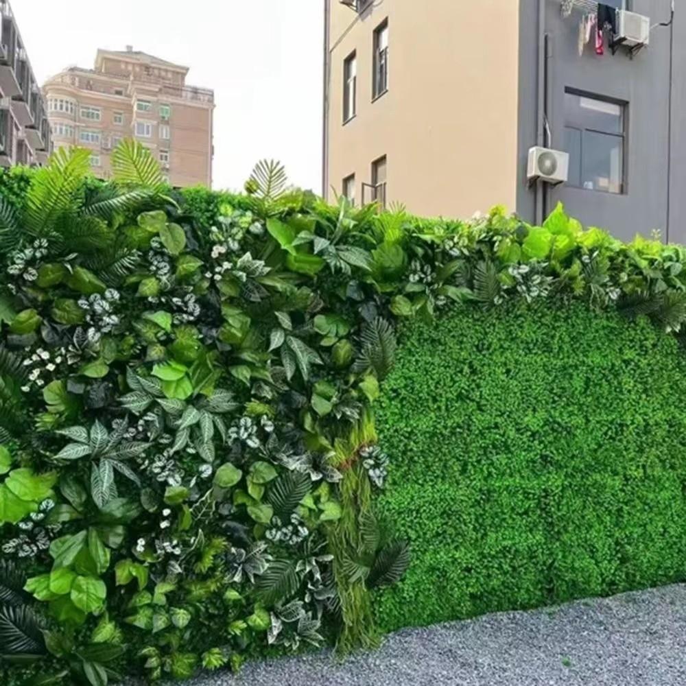 Flower Artificial Eucalyptus Carpet DIY Artificial Fern Grass Simulation Maple Plant Sheet Wedding