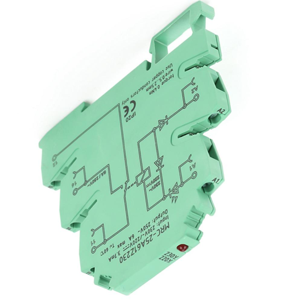 6.2mm Thickness Ultra-thin Relay 230VAC/220VDC Ultra-thin PLC Relay Industrial Control