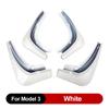 4 шт. автомобильные передние задние брызговики для Tesla Model 3 Model Y 2022 брызговики крыло модель Y 2023 автомобиль