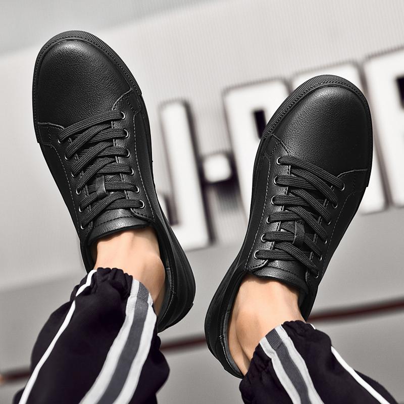 Модные универсальные кроссовки для ходьбы, удобная спортивная обувь для отдыха на открытом воздухе, мужские вулканизированные туфли из натуральной кожи, мужские повседневные кроссовки