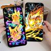Милый Чехол для Телефона Покемон Пикачу для Apple iPhone Air 16 14 XR XS MAX 11 15 Pro 7 8 17 Pro Max 12 13 Funda Чехол для Телефона