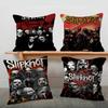 Группа Рэп S-Slipknot Персонализированное Изображение Текст Домашние Декоративные Подушки Бытовые Подарки 45x45см