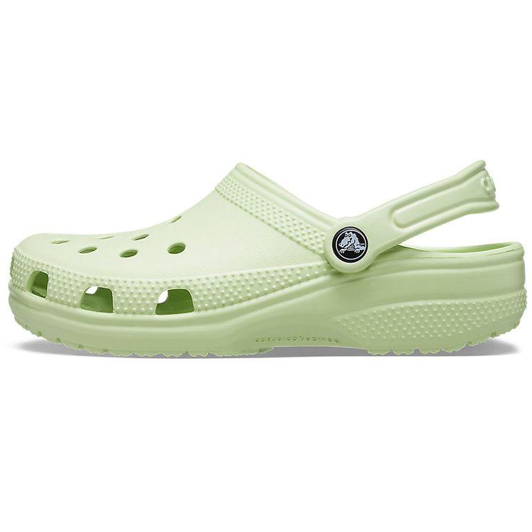 Crocs Классические клоги EVA Модные клоги на толстой подошве Унисекс Обувь Серо-зеленые 10001-335