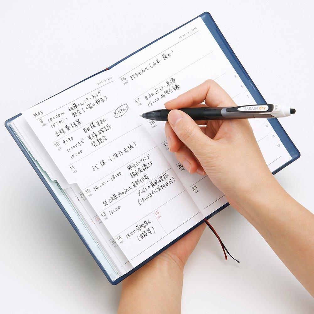 Zebra Gel Ballpoint Pen Sarasa Dry 0.4 Blue 10 B-JJS31-BL