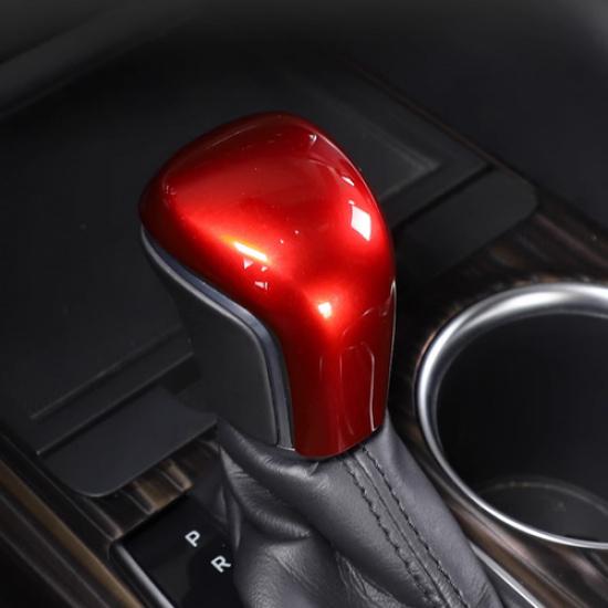 Red Car Gear Shift Knob Cover Trim For Toyota Camry 2018-2025