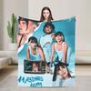 Butterfly Aitana  Plush Blanket Kids Adult  Flannel Throw Blanket For Bedroom Soft Warm Custom Quality Bedspread Gift