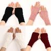 Wrist Warmers Fingerless Gloves Half Finger Wrist Sleeves New Winter Mittens Autumn Winter