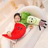 Vegetable Broccoli Peppers Eggplant Watermelon Plush Toy Stuffed Doll Gift Kids