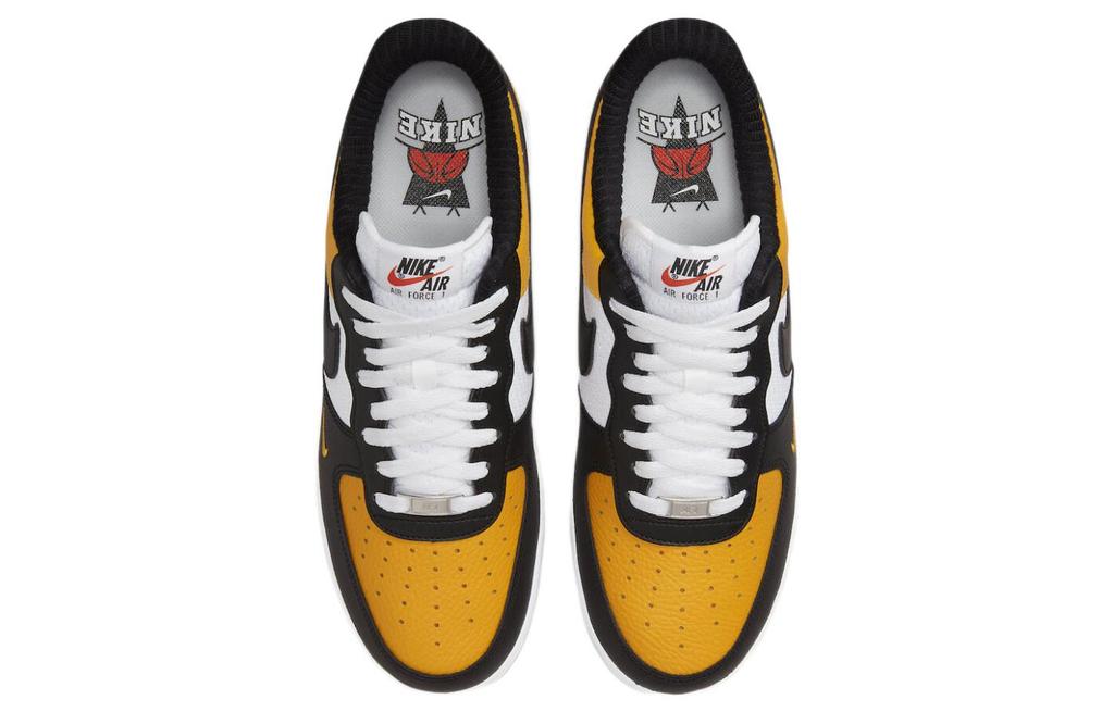 Nike Air Force 1 Low '07 LV8 Черный Золотой Сетчатый Материал DQ7775-700