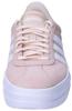 Женские кроссовки Adidas VL Court Bold бежевого цвета