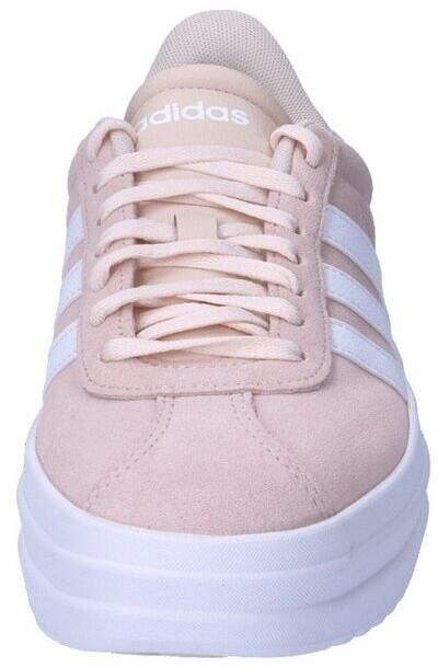Женские кроссовки Adidas VL Court Bold бежевого цвета