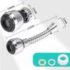Splash Proof Kitchen Faucet Nozzle Flexible Taps Filter Adapter  For Kitchen / Bathroom