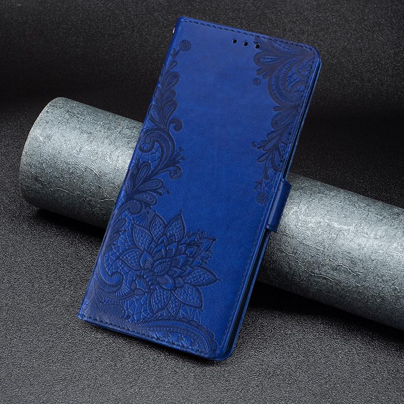 Book Lace Flower Leather Flip Case For Samsung Galaxy A04S A14 A54 A53 S21 S22 S23 Ultra Xiaomi Remdi Note 11 iPhone 14 13 12 11 Pro Max Wallet Cover