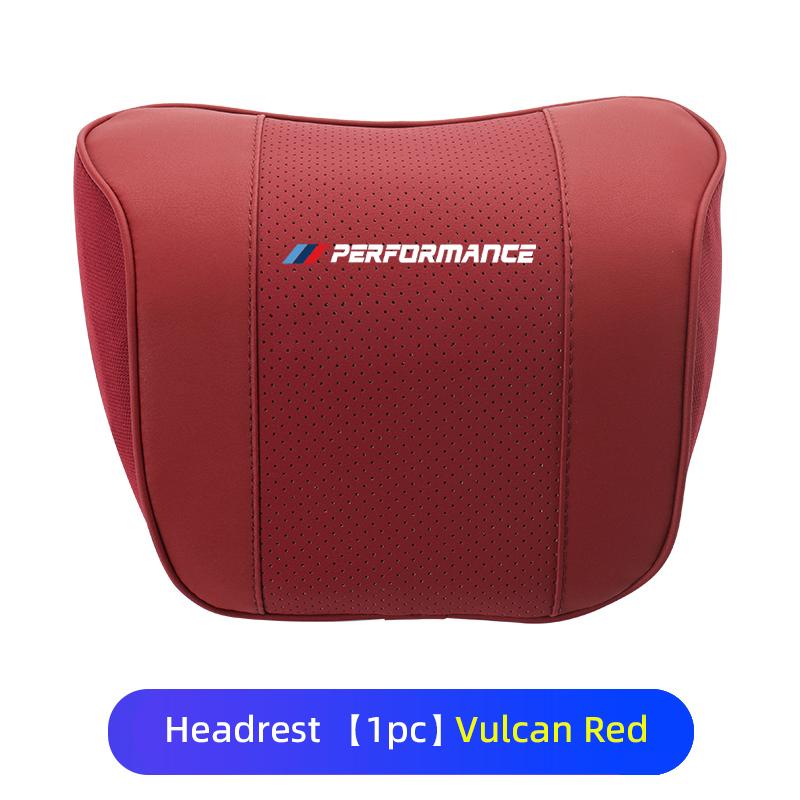 LXEQ4 New 2025 Car Lumbar Support Headrest Waist Neck Pillow Auto Seatrest Cushion For BMW M Power Sport M1 M3 M4 M5 M6 E90 E39 F30 F1