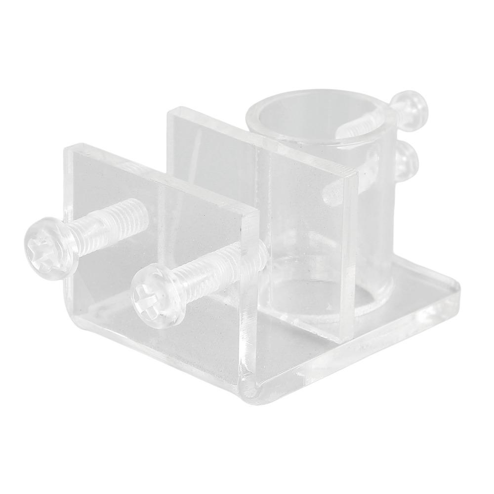 Transparent Acrylic Aquarium Pipe Clip High Transmittance Aquarium Pipe Holder  Fish Tank