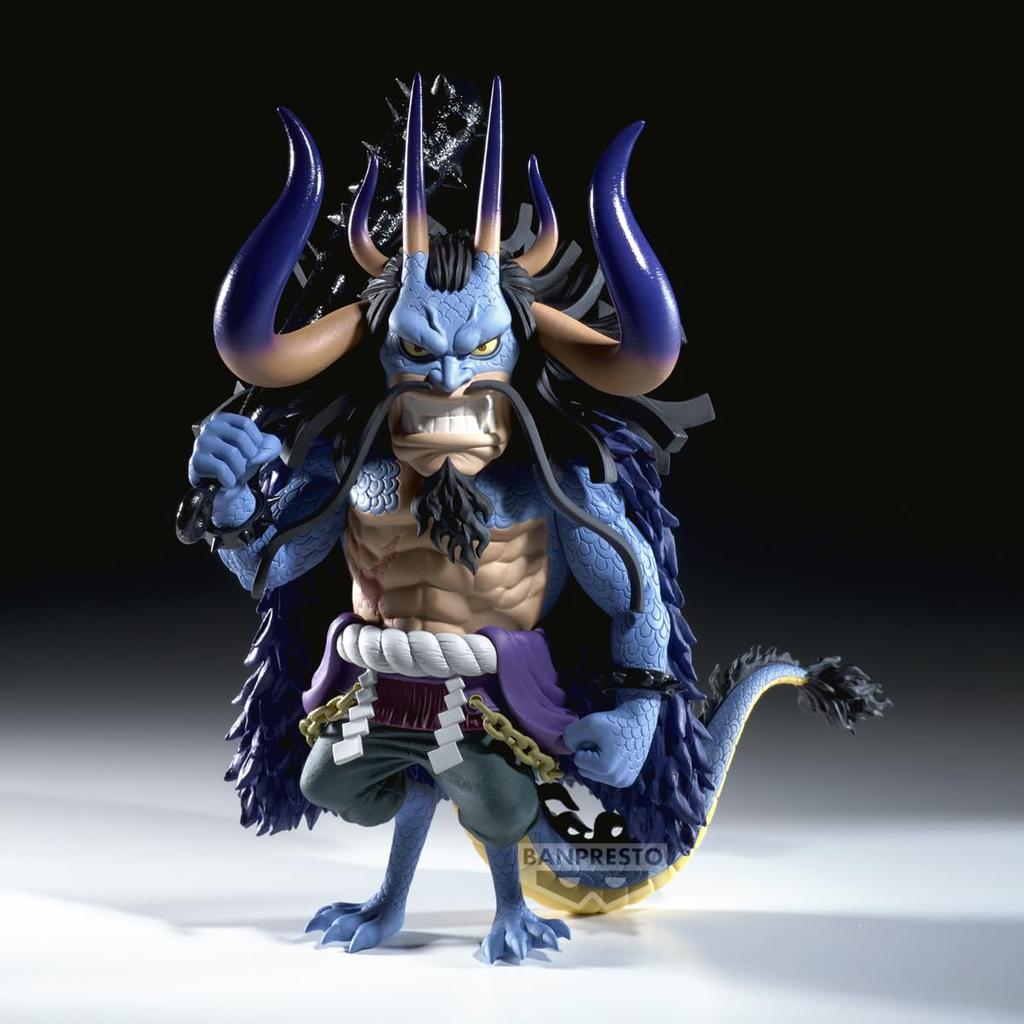 Banpresto Каидо One Piece Мега Коллекционная Фигурка 13см BP28592P Многоцветный Оптимо для Фанатов Аниме -