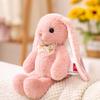 Плюшевая розовая игрушка-кролик, мягкая кукла, милые игрушки-зайчики, детские подарки, украшение для дома