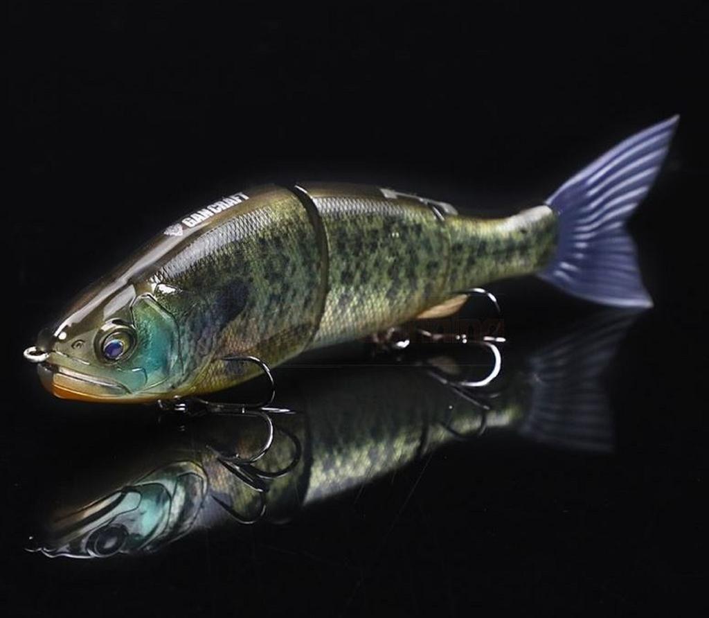 Gan Craft Плавающая шарнирная приманка с трещоткой 144 с шарнирным креплением GAN-13 (3544)