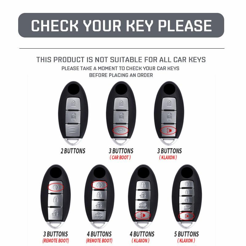 Чехол для автомобильного дистанционного ключа, чехол для брелока для Nissan Qashqai Juke J10 J11 X-Trail T32 T31 Kicks Tiida Pathfinder Note для Infiniti