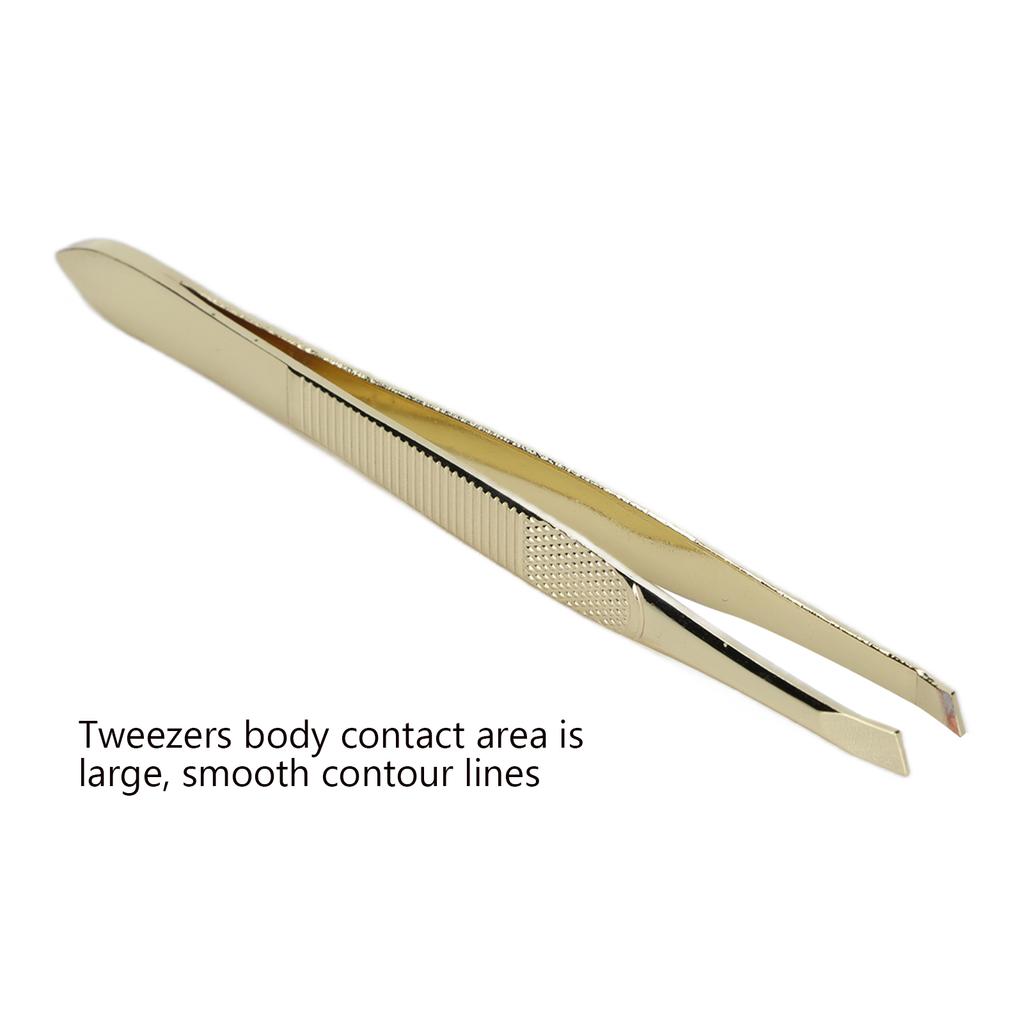 A620 Пинцет для бровей из нержавеющей стали, нескользящий зажим для удаления волос на бровях
