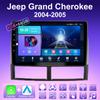 2 DIN Android Carplay автомобильное радио для Jeep Grand Cherokee 2004-2005 мультимедийный проигрыватель головное устройство стерео GPS навигация BT WIFI 4+64 ГБ