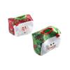 Decorative Christmas Tissue Paper Holder Non-woven Fabric Toilet Paper Storage Box Cover  Kids
