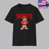 Shoney#039;s Телешоу о ресторанах Мужчины#039;s Черный Размер S5XL Унисекс Футболка