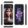 Египетская Королева Фараон Чехол для Телефона для Samsung Z Flip 6 7 5G Z Flip 5 Galaxy Z Flip 3 4 5G ZFlip Ударопрочный Жесткий Чехол TPU PC Coq